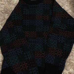 80s design sweater